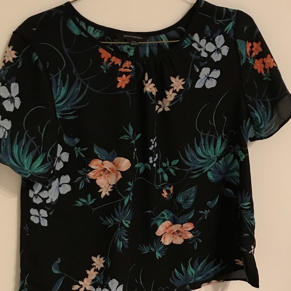 Banana Republic - Floral Blouse - Picture 9 of 9